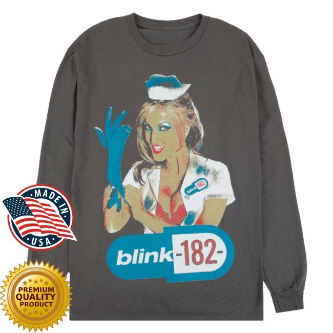 Official Blink 182 Store Merch Enema Of The State Black Hoodie Sweatshirt