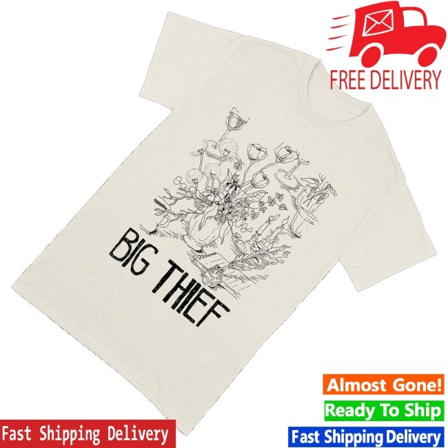 Official Big Thief Merch Flowers & Candles T-Shirt, Hoodie, Tank Top, Sweater And Long Sleeve T-Shirt