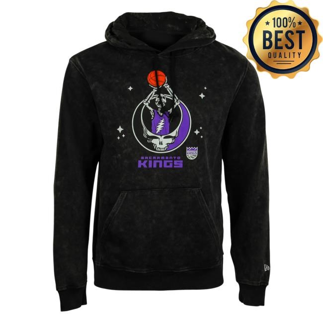 Sacramento Kings Asg X Grateful Dead Hoodie Sweatshirt