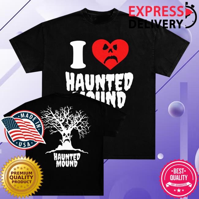 Haunted Mound I Heart Hm Black Hoodie Sweatshirt