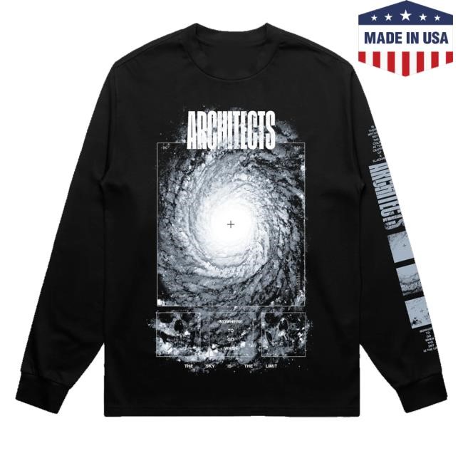 Architects Official Blackhole Nowhere To Go Black Classic Shirt