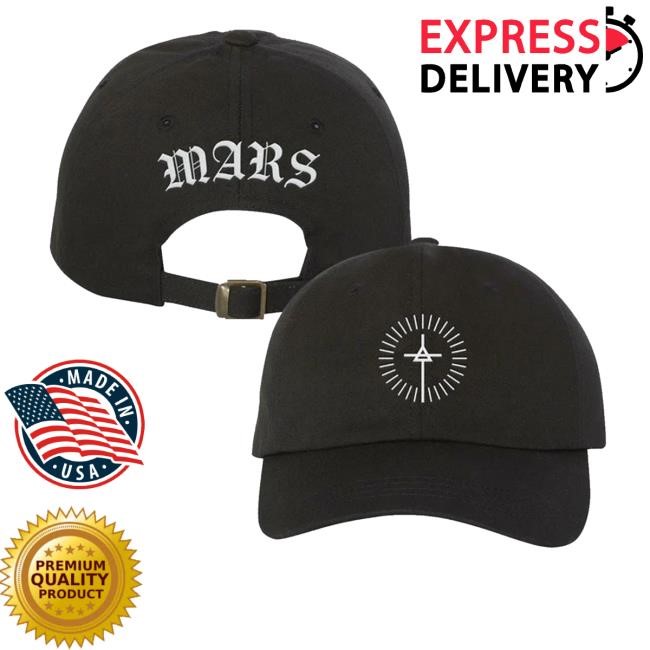 Thirtysecondstomars Merch Circular Triad Embroidered Hat