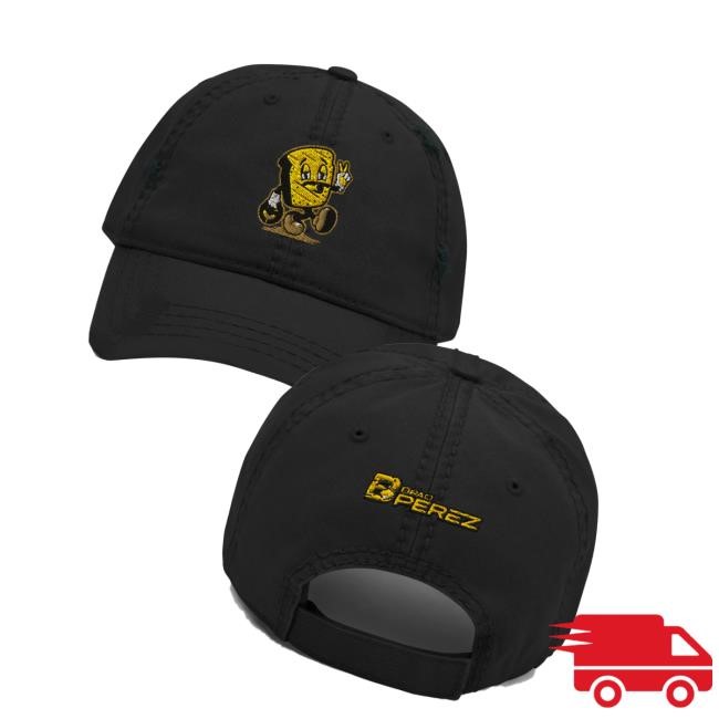Bradperez Merch Store Bread Guy Distressed Dad Hat