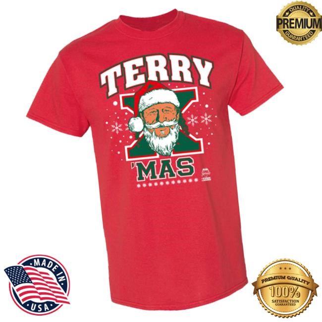 Official Pro Wrestling Tees Merch Store Terry X-Mas By Haru Funny Shirt