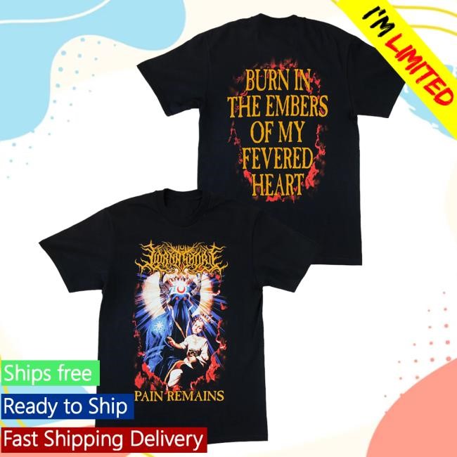 Lorna Shore Store Merch Lorna Shore Burn In The Embers Hoodie