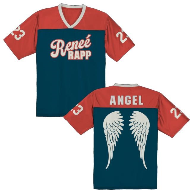 Reneé Rapp Official Store Merch Angel Football Jersey T-Shirt