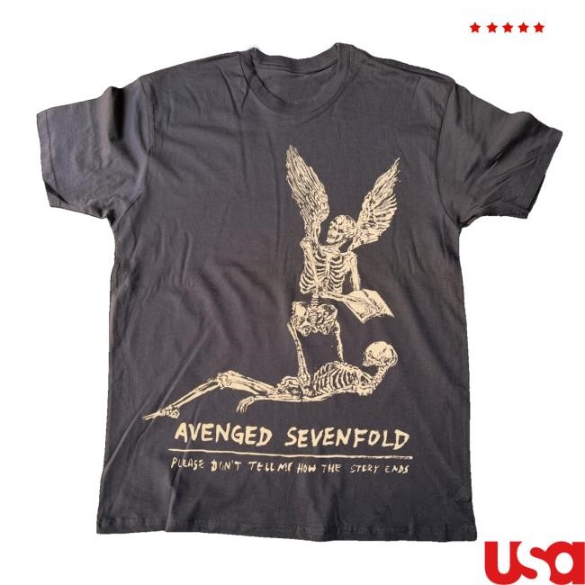 A7x World Merch Store Avenged Sevenfold The Story Ends Hoodie