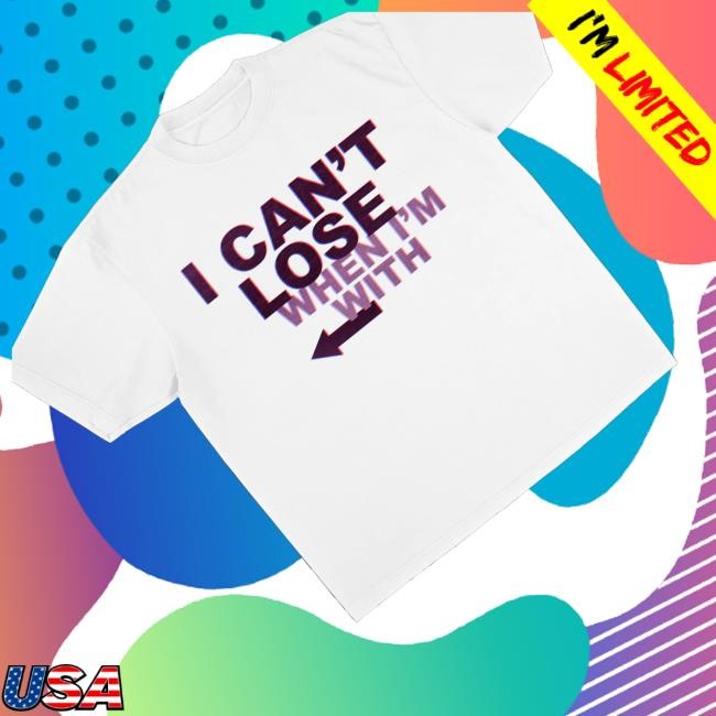 Official Jonas Brothers Merch Shop I Can't Lose Arrow Left T Shirts