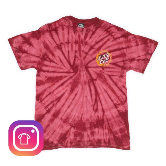 Official Tgm Skateboards Merch Store Santa Cruz Skateboards Hoodie Sweatshirt Tidal Dot Spider Crimson Tgmskateboards Shop