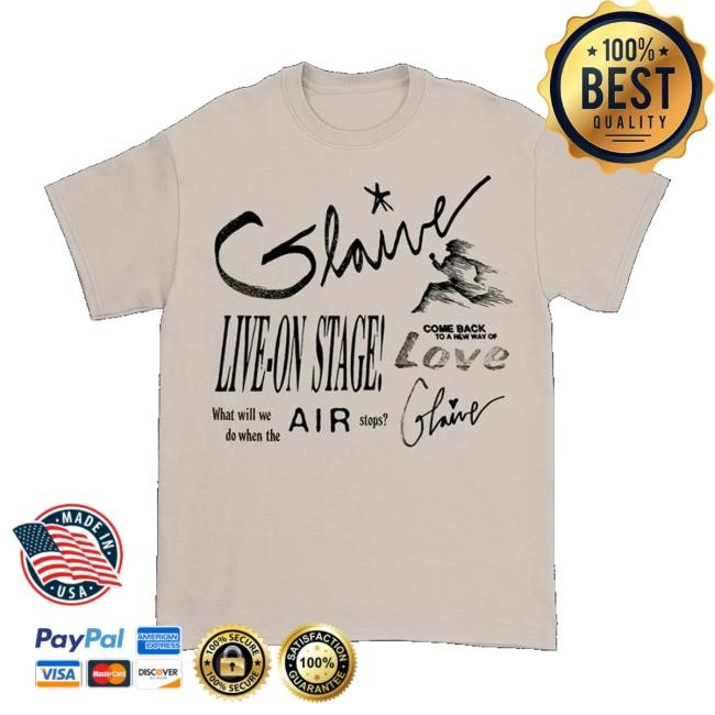 Glaive Music Store Live On Stage Black Ink Sweatshirt