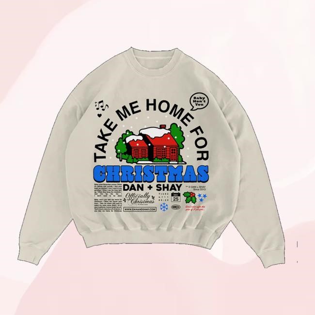 Dan And Shay Merch Store Take Me Home Zip Up Hooded Sweatshirt