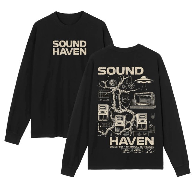 Official Wobble Factory Merch Sound Haven 2025 Crewneck Sweatshirt