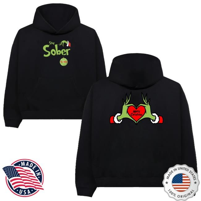 Daydrian Harding Merch Store Stay Sober Christmas Shirt