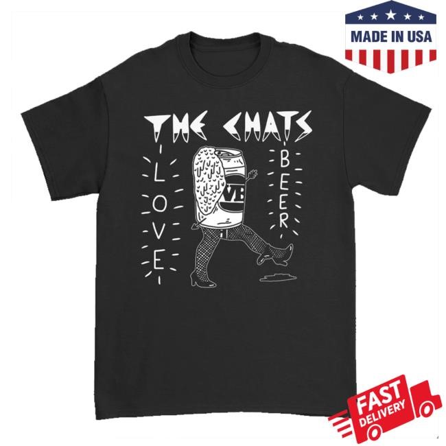 The Chats Merch Love Beer T-Shirt (Black) Hooded Sweatshirt
