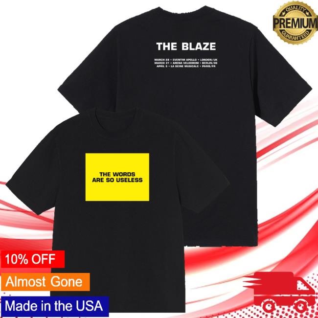 Trending Theblazeprod Merch Store European Tour Shirts