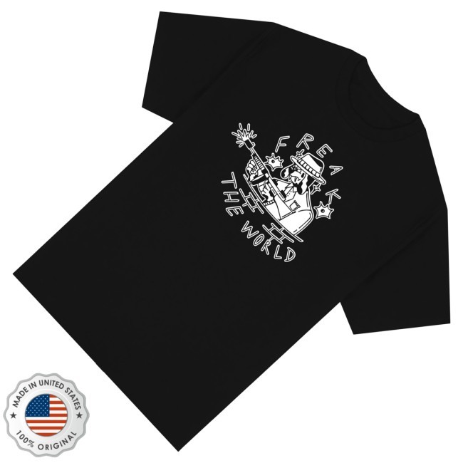 Official Freaktheworld Merch Crimeink Long Sleeve Shirt Black