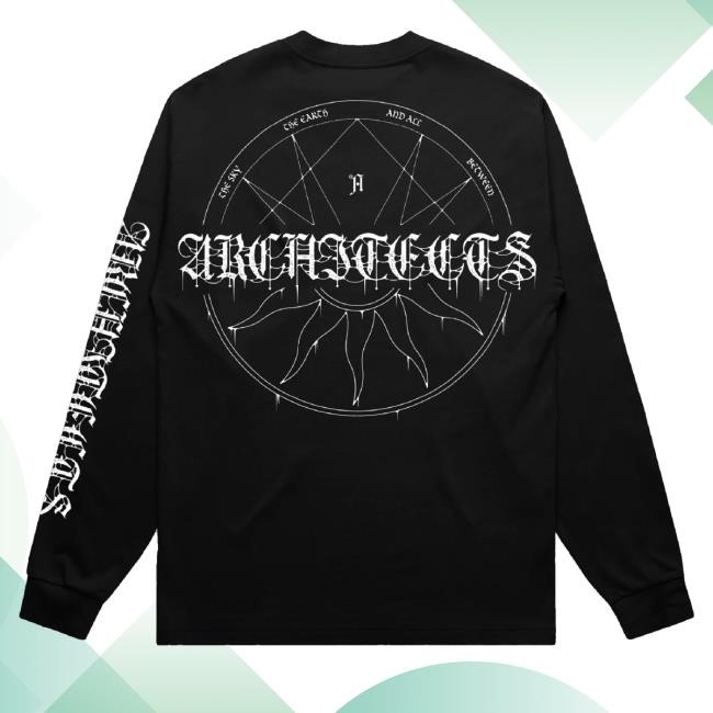 Official Architect Merch Sun Black Hoodie Sweatshirt