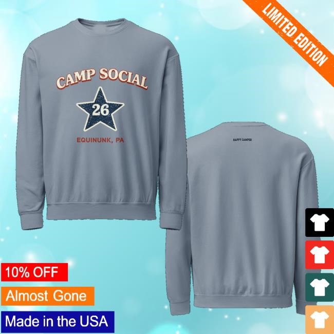 Camp Social Merch Store Unisex Hoodie