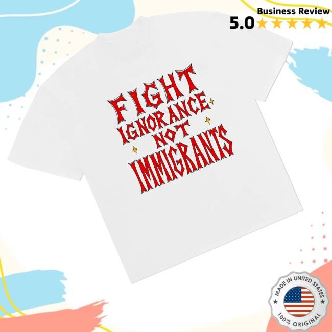 Official Menace Los Angeles Merch Shop Store Fight Ignorance Long Sleeve Shirt