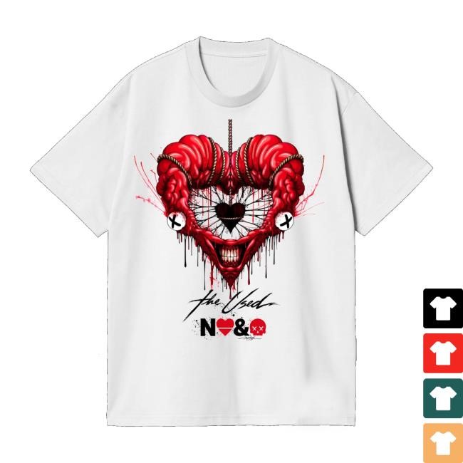 The Used Store In Love And Death 25 Year T-Shirt, Hoodie, Tank Top, Sweater And Long Sleeve T-Shirt