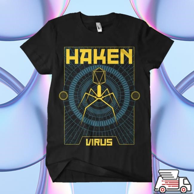Haken Virus Zip Up Hooded Sweatshirt Haken Merch