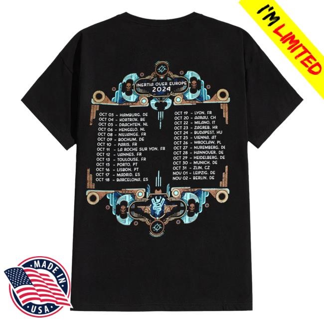 Impericon Merch Store Scar Of The Sun - Inertia Tour 2024 Long Sleeve Shirt