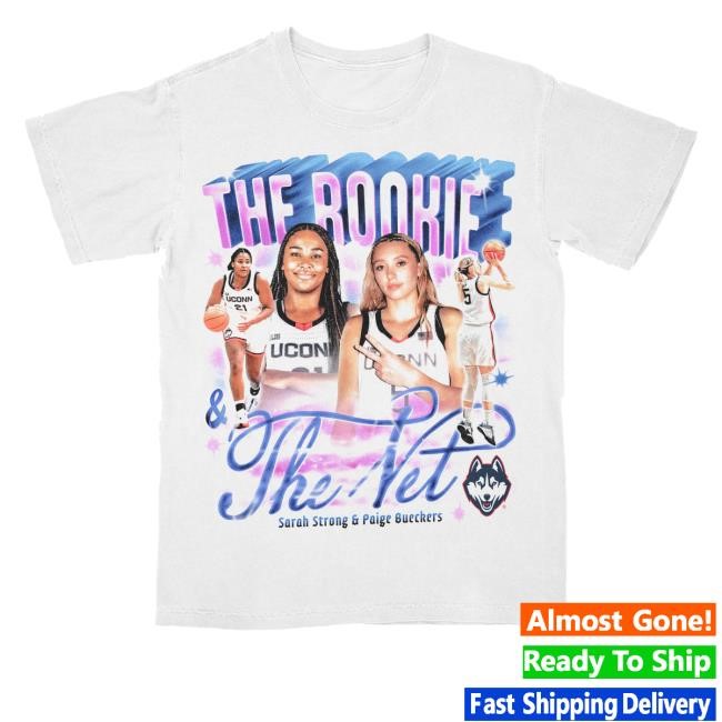 Nil Merch Shop Store Official Paige Bueckers & Sarah Strong The Rookie And The Vet Drop Hoodie