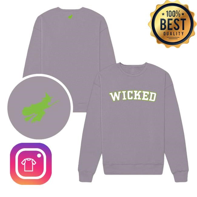 Official Wicked The Musical Store Merch Wicked Unisex Logo Pullover t-shirt, hoodie, tank top, sweater and long sleeve t-shirt