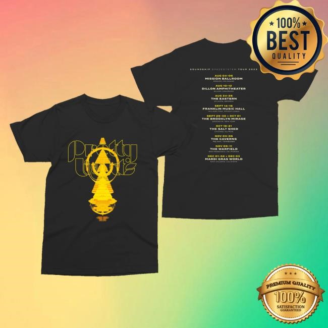 Trending Pretty Lights Music Merch Shop 2023 Tour Tee W/ Dates (Black) Long Sleeve Shirt