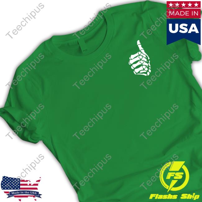 Official Mrballen Skeleton Thumb Tee Shirt