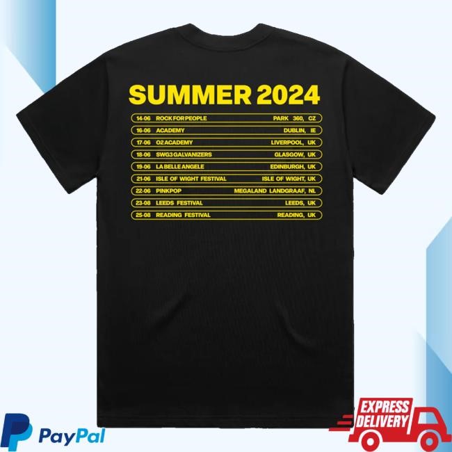 James Marriott Merch Store Uk Eu 2024 Tour Long Sleeve Shirt