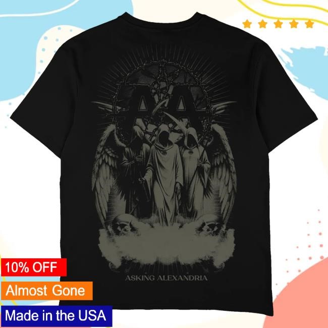 Asking Alexandria Store Death Angel Tee Shirt