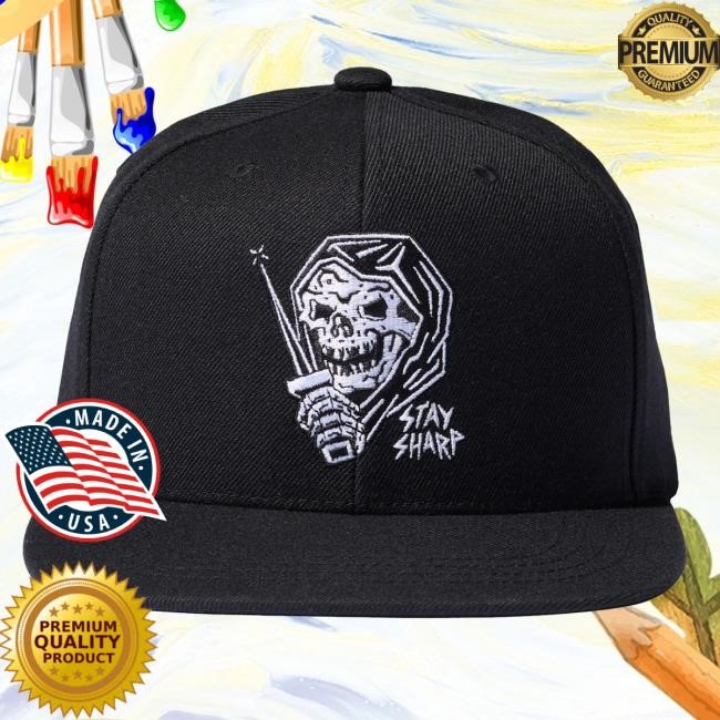 Official Lurking Class Merch Store Stay Sharp Snapback - Black hat