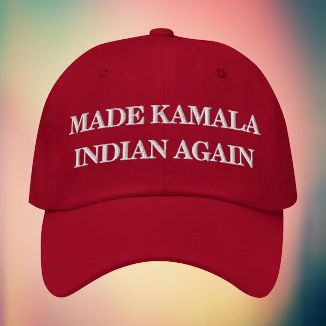 Candace Owens merch MADE KAMALA INDIAN AGAIN new twill cap