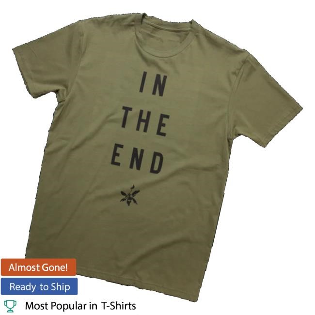 Trending Linkin Park Merch In The End Military Green T-Shirt