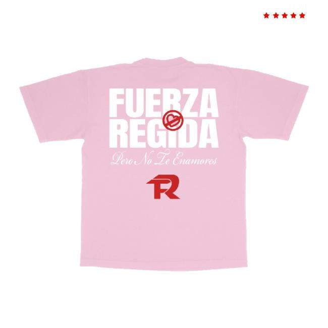 Official Fuerza Regida Shop Merch Store Pnte Women - Pink S/S Sweater