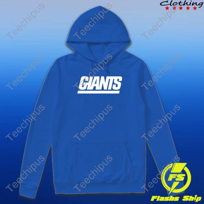Brian Daboll Wearing Giants Hoodie