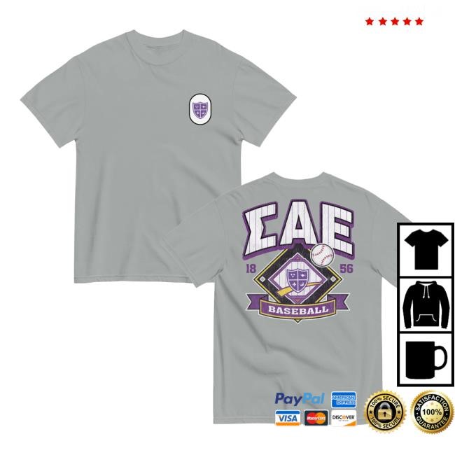 Sigma Alpha Epsilon Shop Merch Sae Vintage Baseball Hoodie
