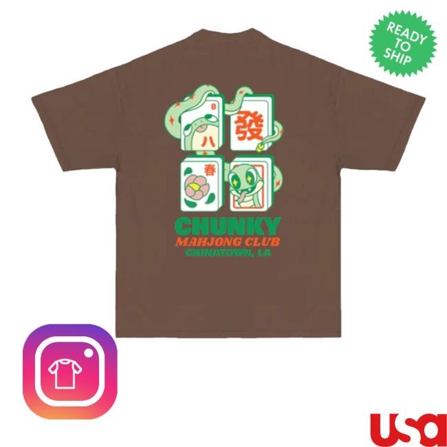 Chunky Snake Mahjong Shirts