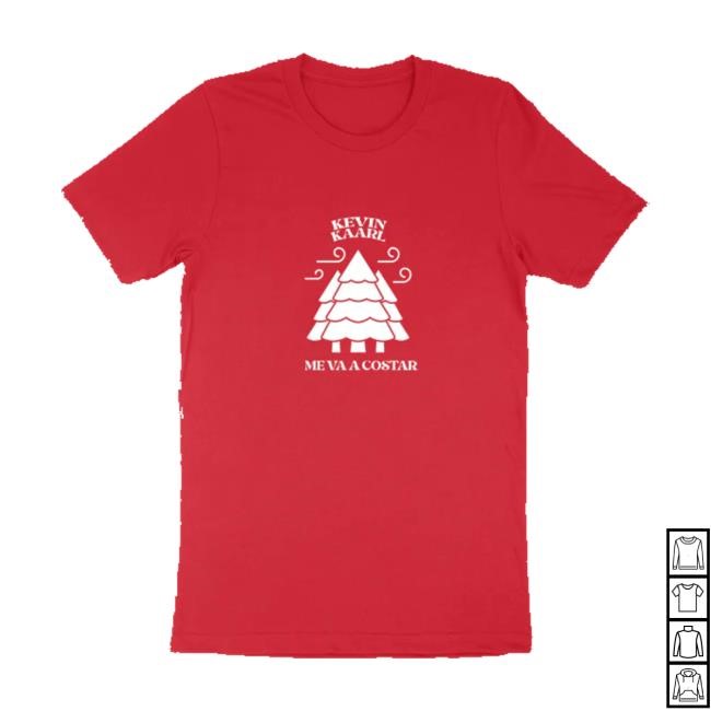 Kevin Kaarl Merch Me Va A Costar (Playera Roja) T-Shirt
