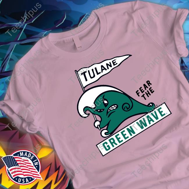Retro Tulane Green Wave T Shirts