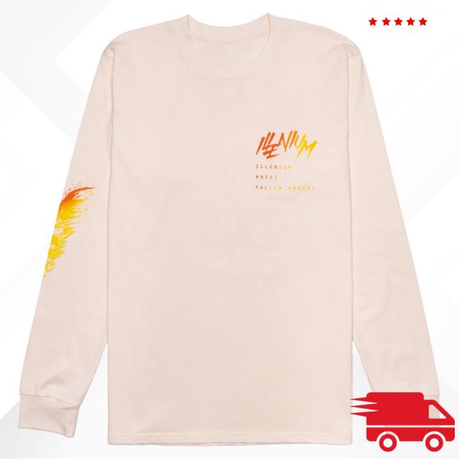 Official Illenium Merch Store Fallen Embers Long-Sleeve Bone Illenium Shop