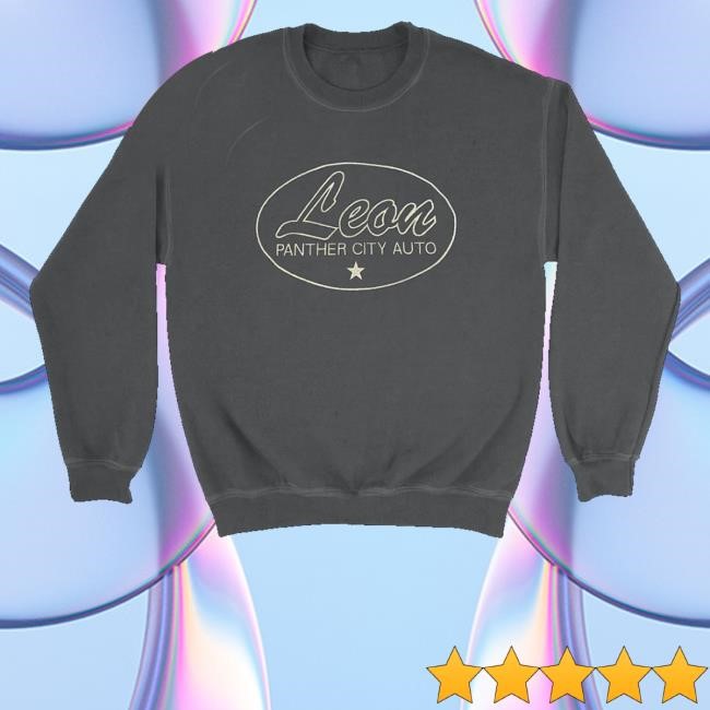 Leon Bridges Official Store Leon Bridges Panther City Auto Hoodie