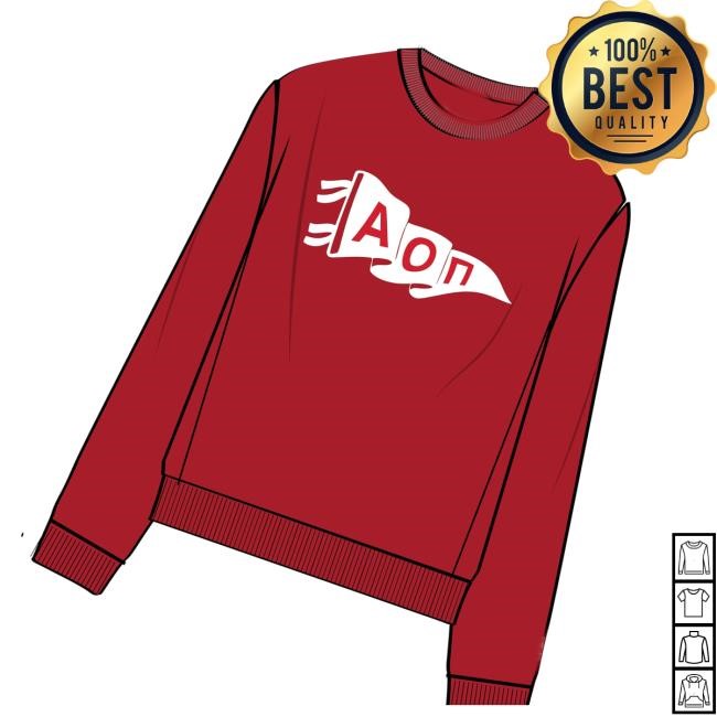 Daily Drills Merch Store Oversized Alpha Omicron Pi Tee Shirt