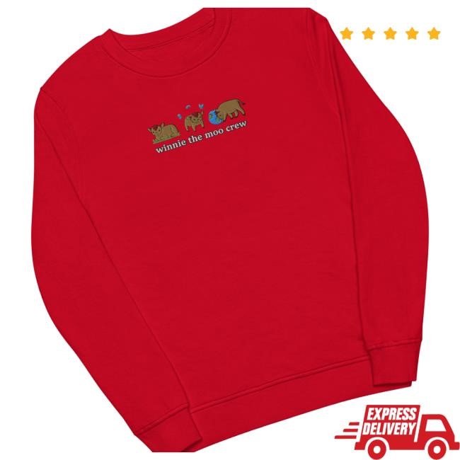 Trending Alveus Sanctuary Merch Winnie The Moo Crew Sweaters