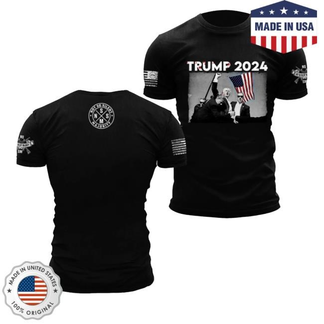 Not So Silent Majority Trump Never Surrender Long Sleeve T Shirt