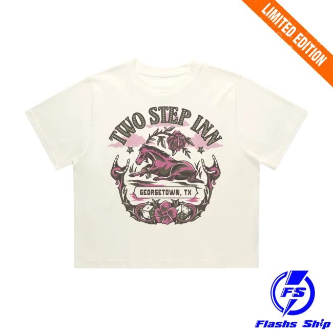 Two Step Inn Merch Store Women's Horse Rhinestone Tank Top