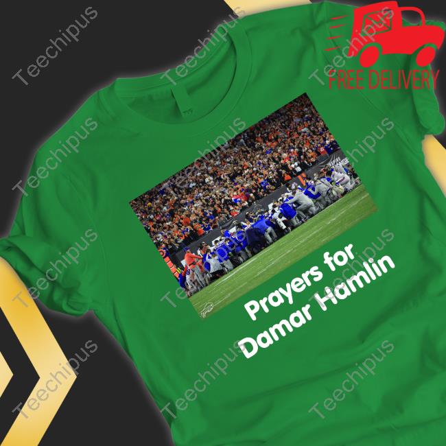 Prayers For Damar Hamlin Hooded Sweatshirt