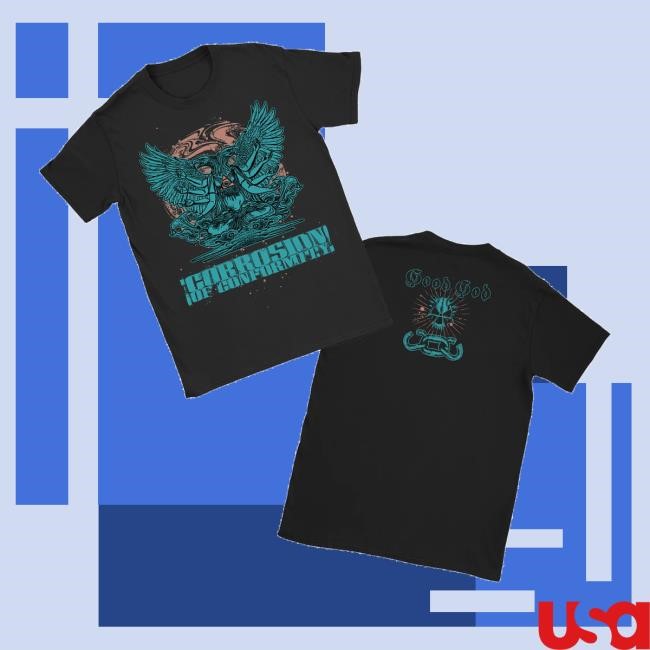 Corrosion Of Conformity Merch Store Coc Good God Tee Shirt