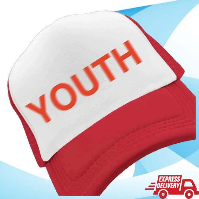 Joey Valence & Brae Merch Youth Red White Trucker Hat
